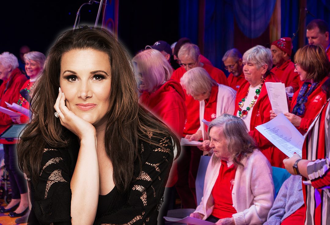 Sam Bailey – performing with Vicky McClure’s ‘Our Dementia Choir’
