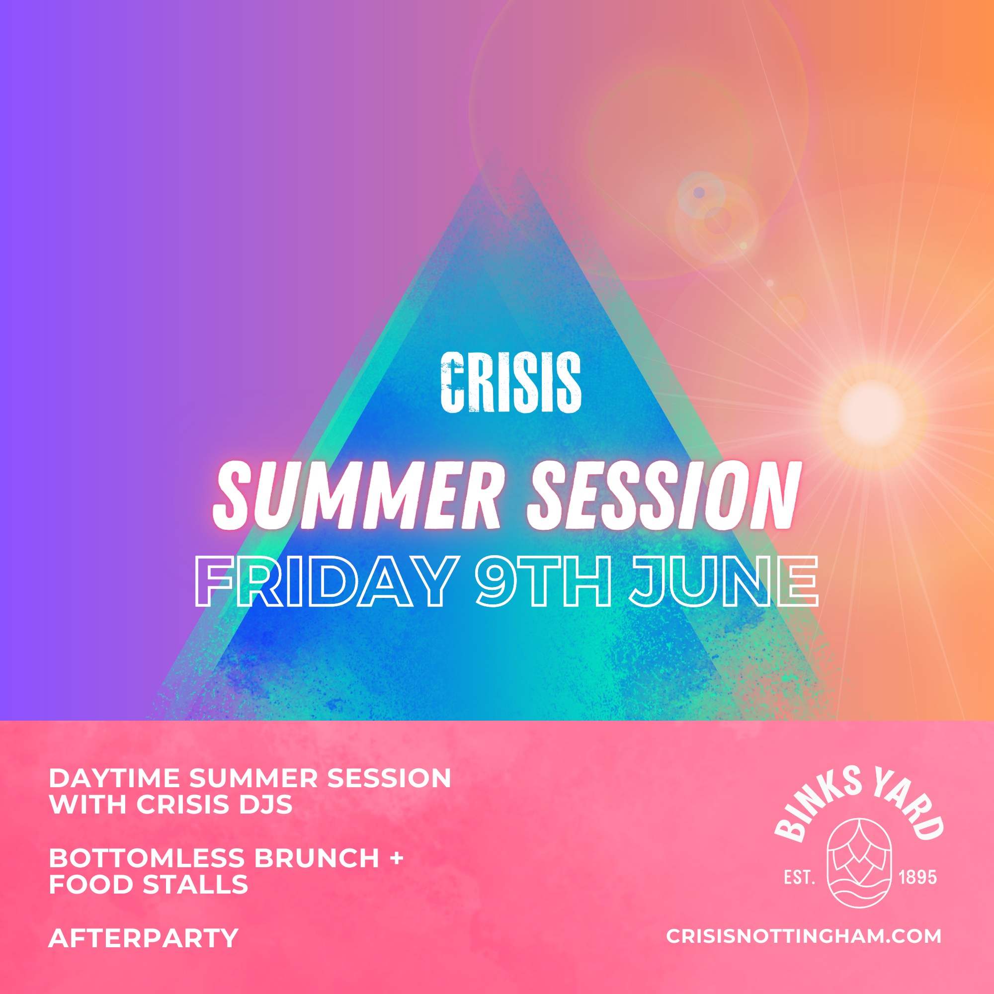 STUDENT EVENT: CRISIS SUMMER SESSIONS