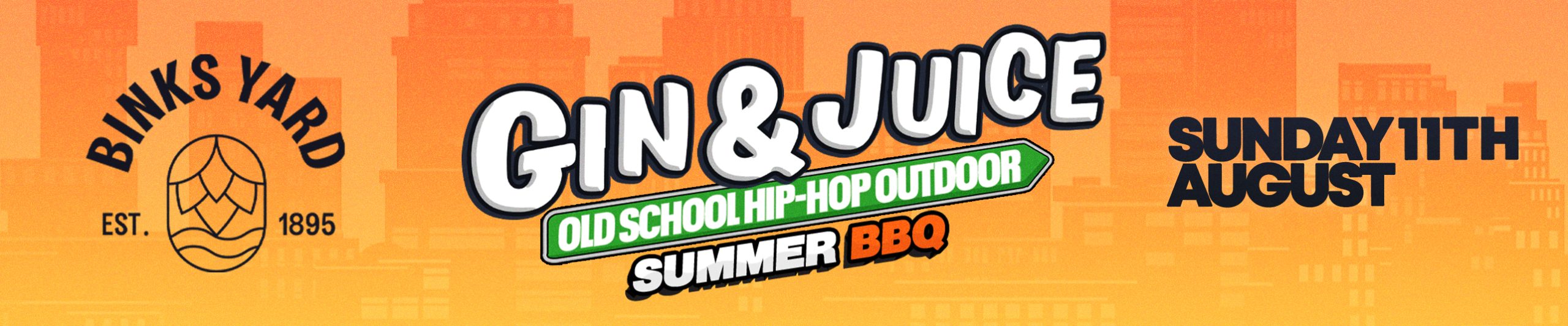 Old School Hip-Hop Outdoor Summer BBQ