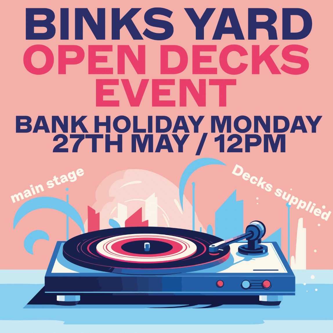 Bank Holiday Open Decks Day