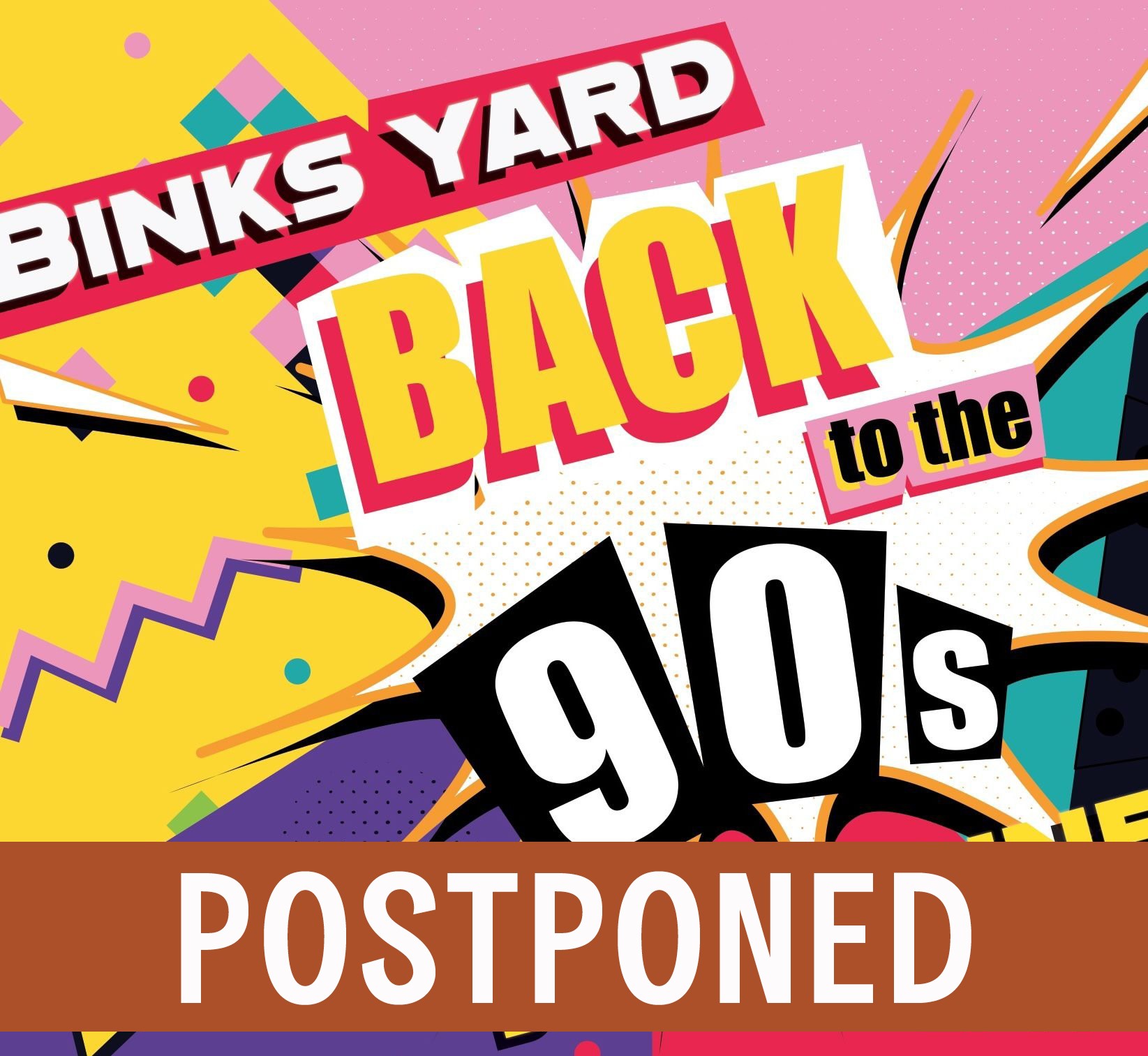 POSTPONED Back to the 90’s Mix Tape Party