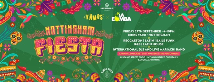 Nottingham’s Summer Fiesta Uno Mas 2024 | VAMOS X LA BOMBA