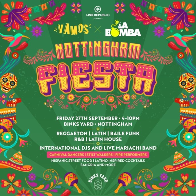 Nottingham’s Summer Fiesta Uno Mas 2024 | VAMOS X LA BOMBA