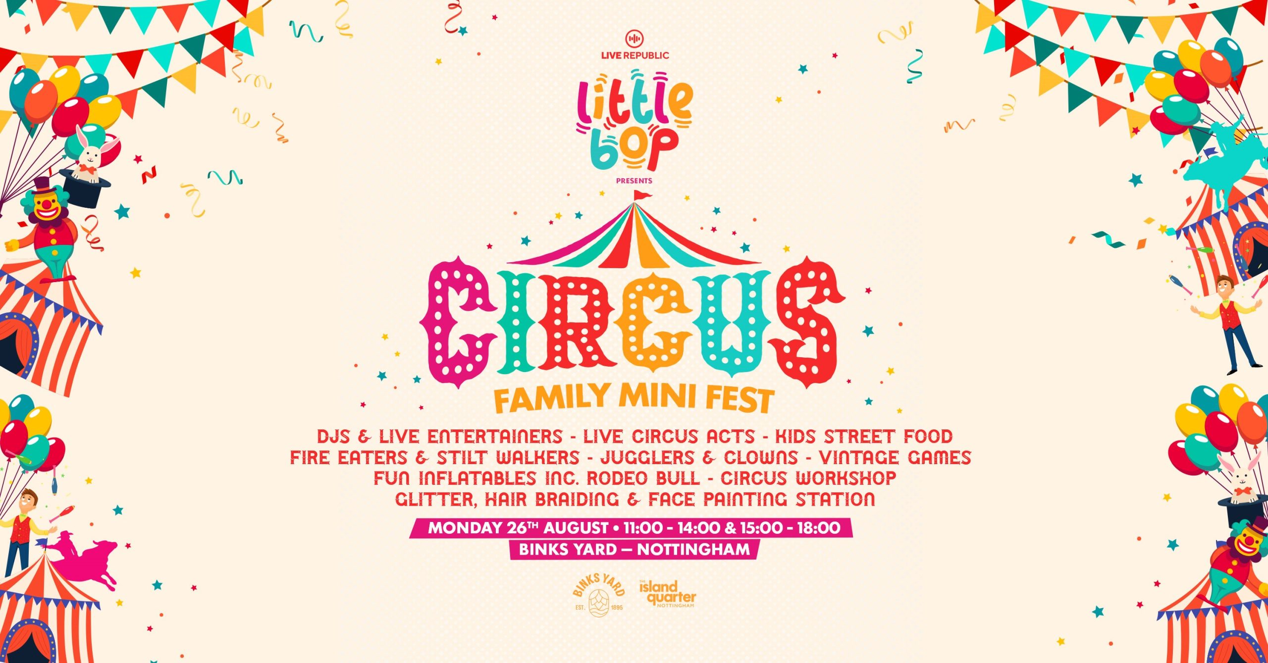 Little Bop Mini Circus – Family Mini Fest
