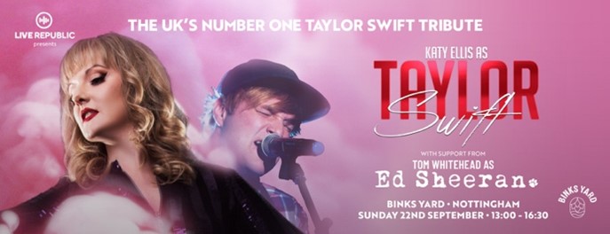 Katy Ellis as Taylor Swift & Tom Whitehead as Ed Sheeran
