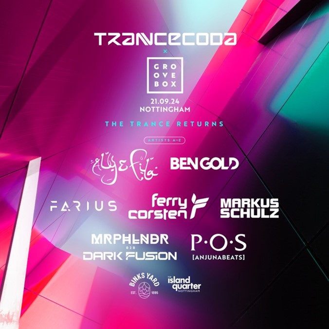 Trancecoda x Groovebox XL – Binks Yard