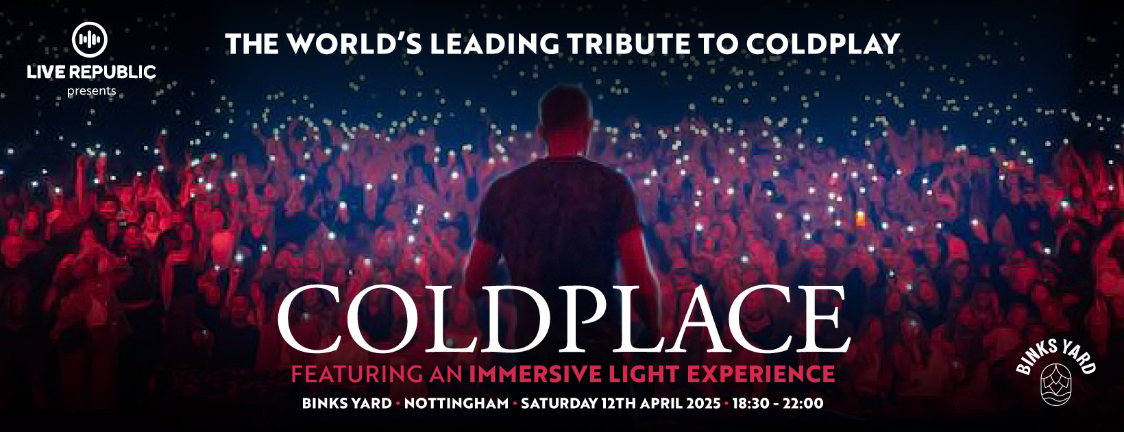 Coldplace The World’s No.1 Coldplay Tribute Act | Binks Yard