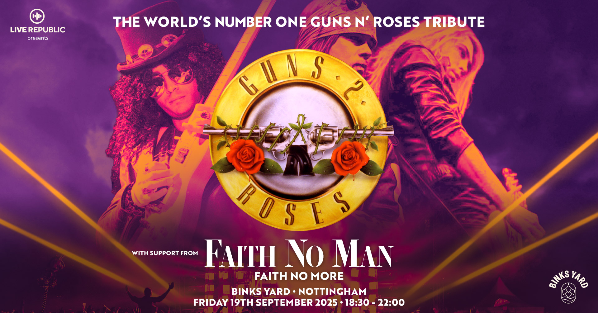 Guns 2 Roses with Faith No Man