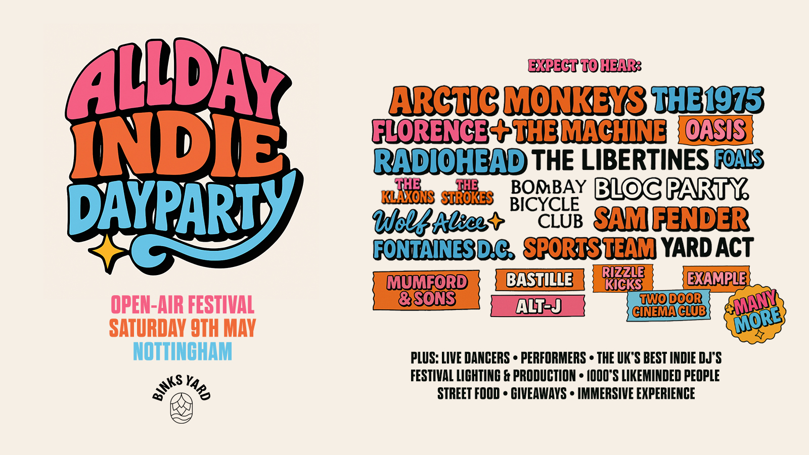 All Day Indie Outdoor Festival